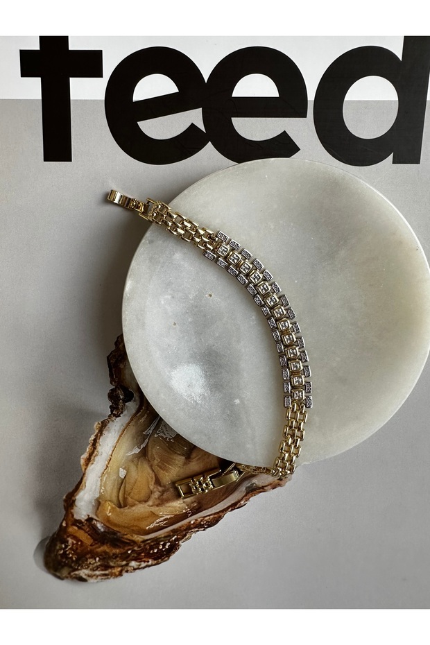 taşlı künye bileklik - 4