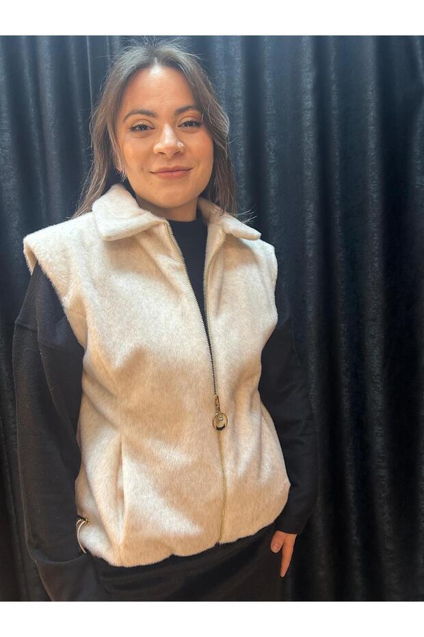 سترة بياقة مطاطية - 6