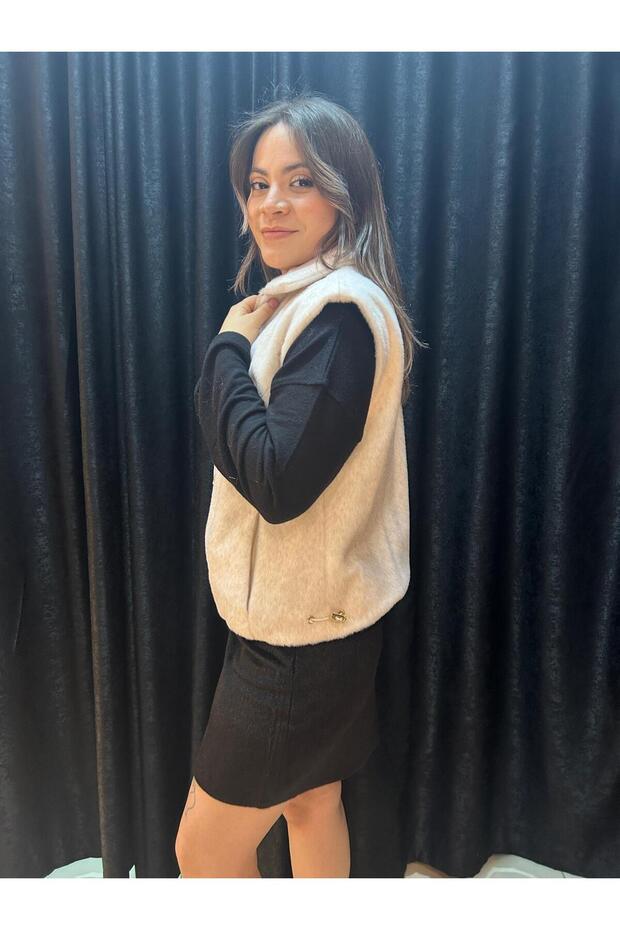 سترة بياقة مطاطية - 5