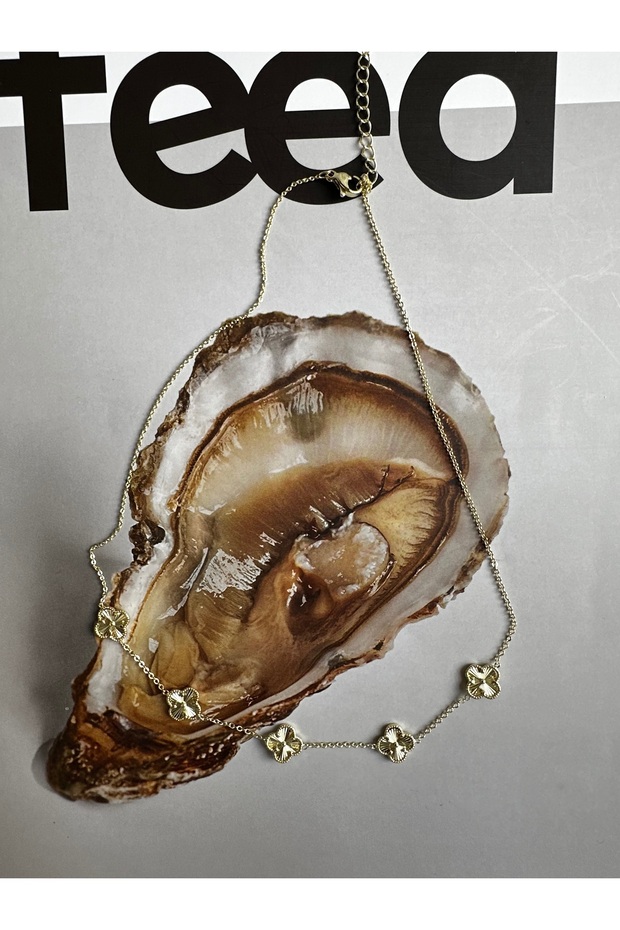 yonca çelik kolye - 2