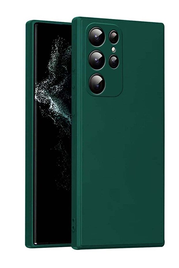 Silicone Case for Samsung Galaxy S25 Ultra — Shockproof Matte with Camera Protection