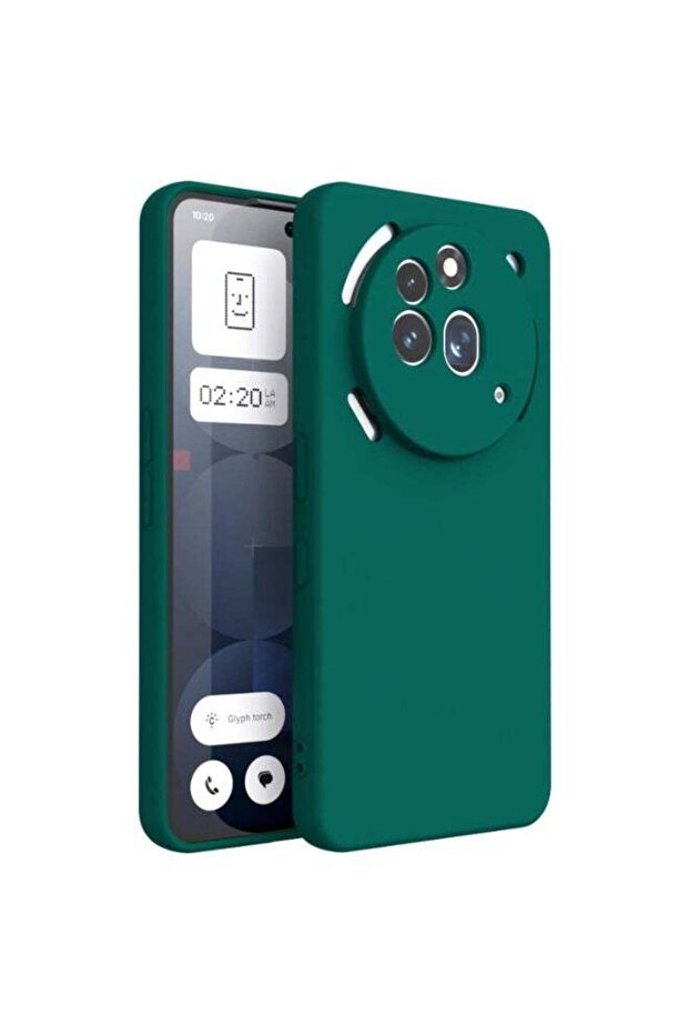 Case for Nothing 3a Pro - Matte Silicone Camera Protection Back Cover