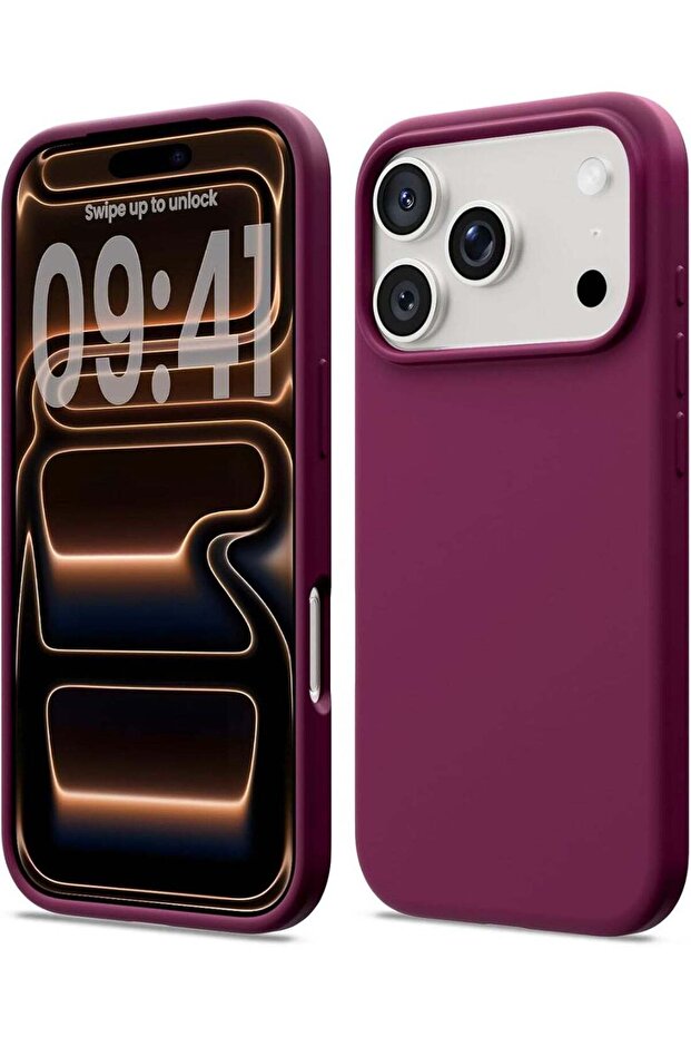 Case for iPhone 17 Pro - Soft Liquid Silicone Gel, Full Body Matte Finish