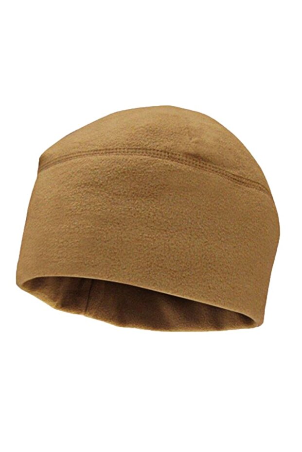 khaki Winter Warm Men Outdoor Windproof Cycling Cap Beanie Marines Hiking Solid Color Soft Warm Hat