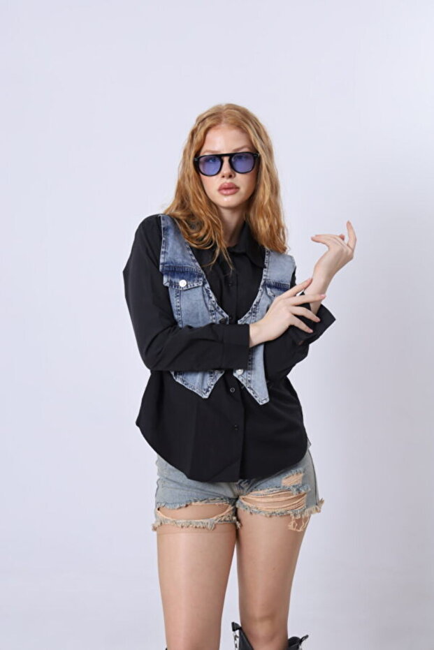 Kot İşleme Gömlek - 1