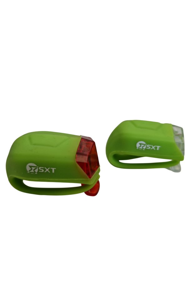 Set Flash cu Baterii (silicone) Verde Lime