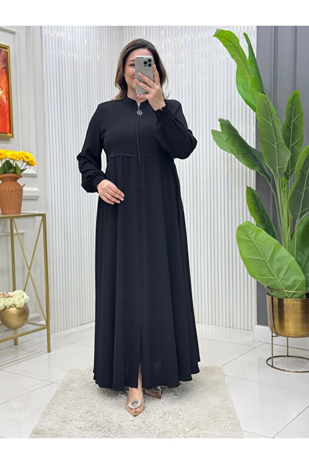 Krep Kumaş Ferace - 4