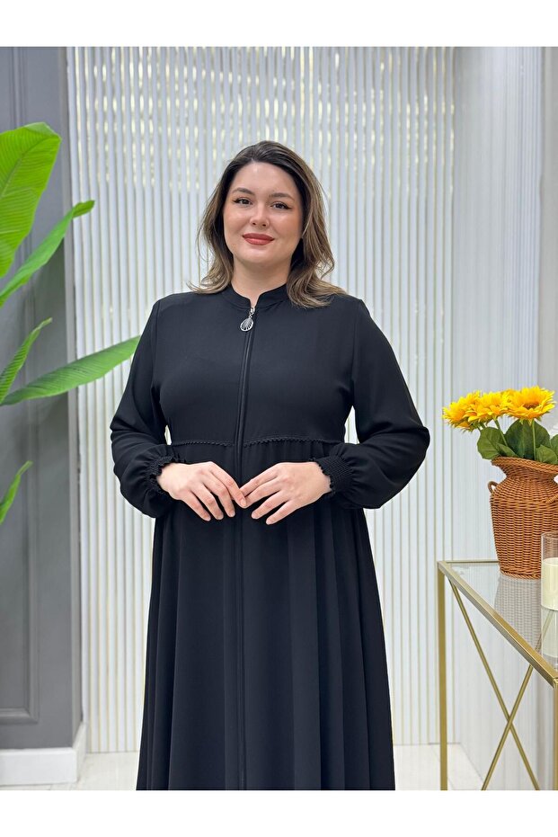 Krep Kumaş Ferace - 2