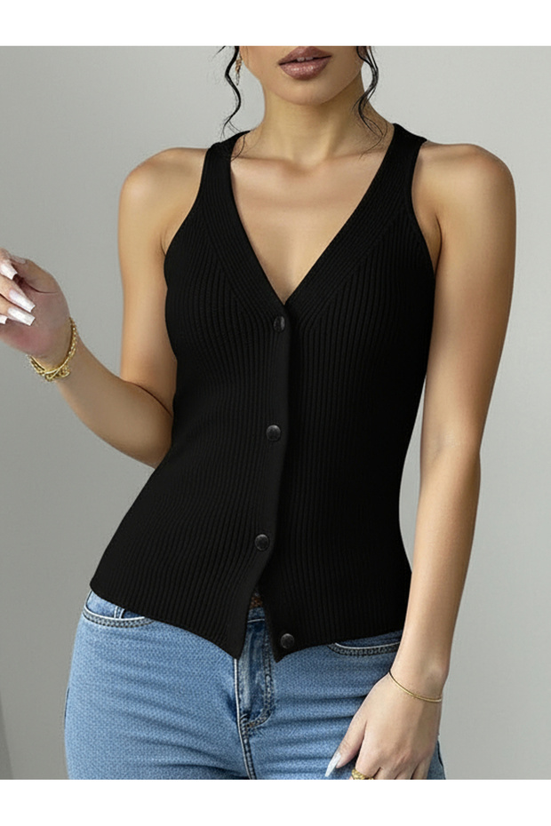 Süveter Kolsuz Çıtçıtlı - 3