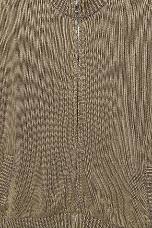 Asit yıkama fitilli ceket - 7