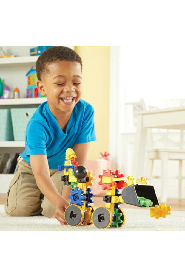 Set de constructie - Gears! Primul meu buldozer - 6
