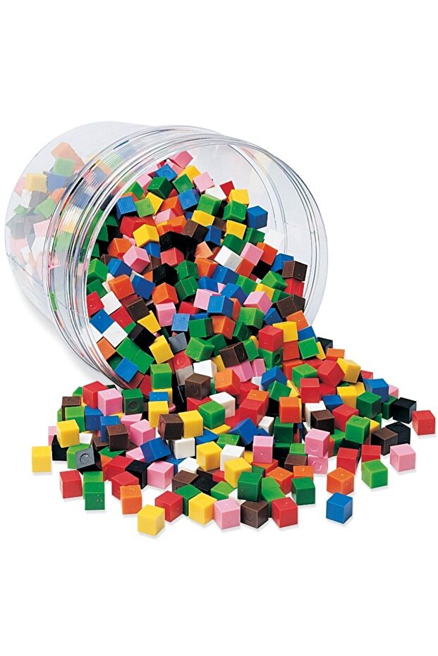 Multicolored cubes (1cm) - 1