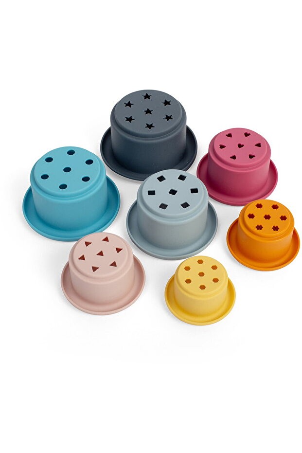 Silicone stacking cup set - 2