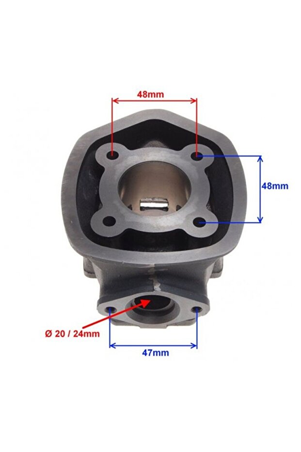 Piaggio 80cc water cooling engine set - 3