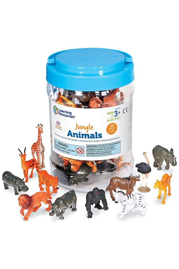 Sorting set - Jungle animals - 1