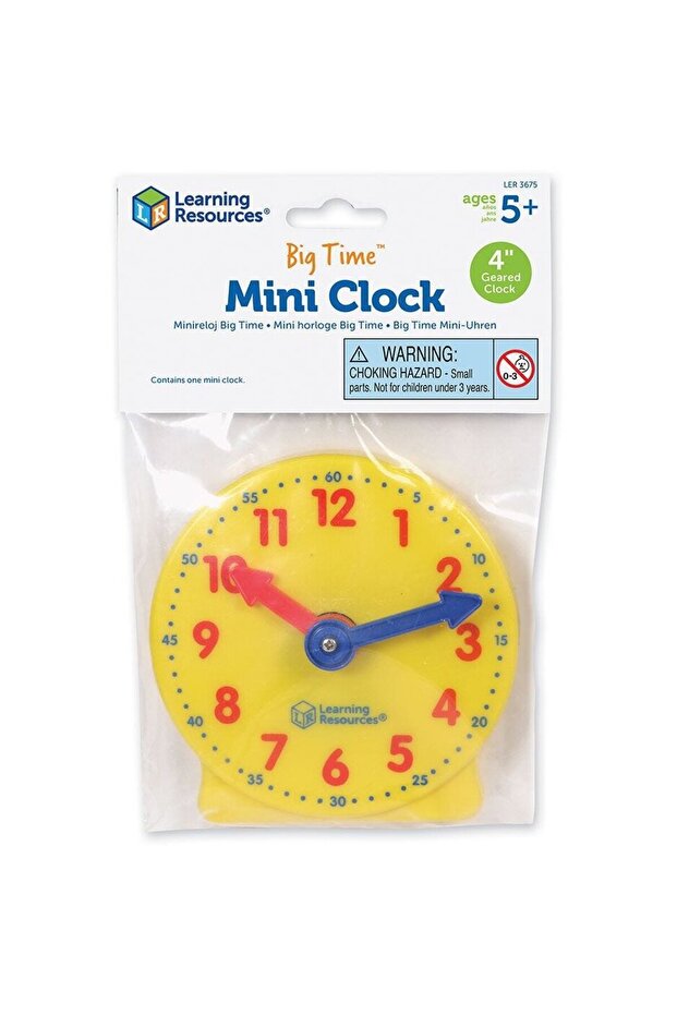 Educational plastic clock - 4