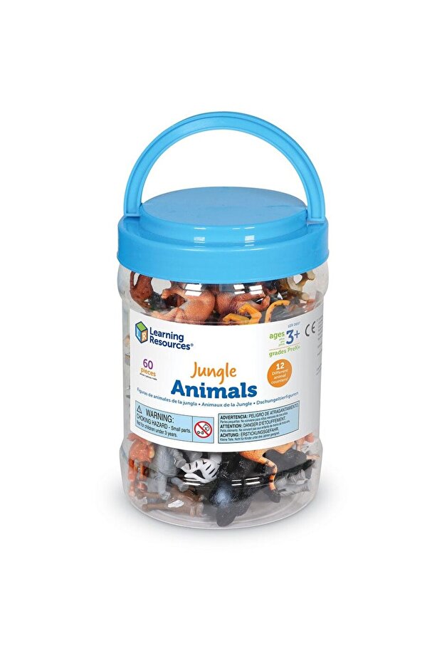 Sorting set - Jungle animals - 6