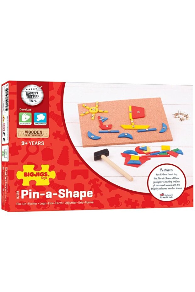 Set de creatie - Forme din lemn - 3