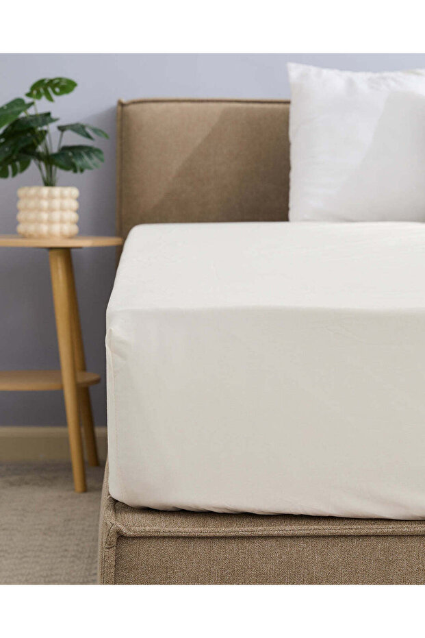 Ivory Flat Sheet Set (Single Size) - 4