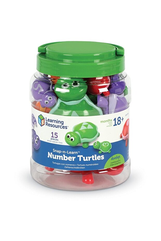Turtles with numbers - 6