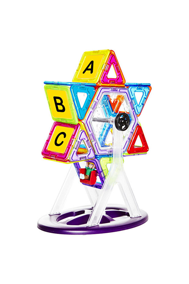 Set de constructie magnetic - 72 piese - 3
