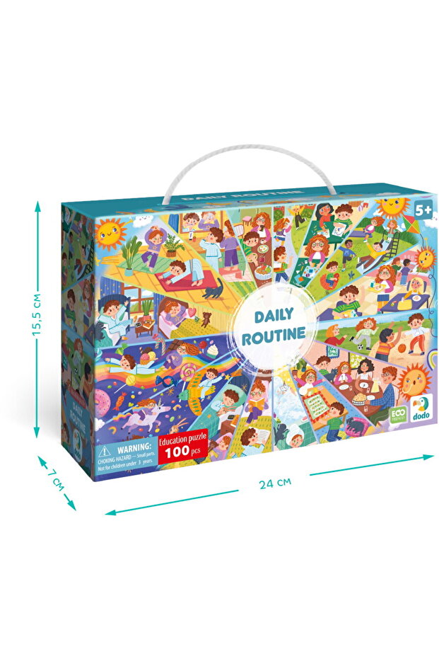 Puzzle - Activitatile zilnice (100 piese) - 4