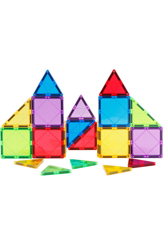 Set de constructie magnetic 3D - 20 piese - 2