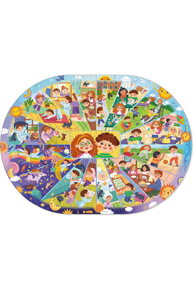 Puzzle - Activitatile zilnice (100 piese) - 3