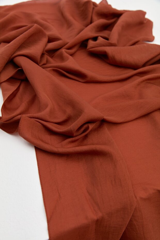 Düz Stil Şal Taba - 3