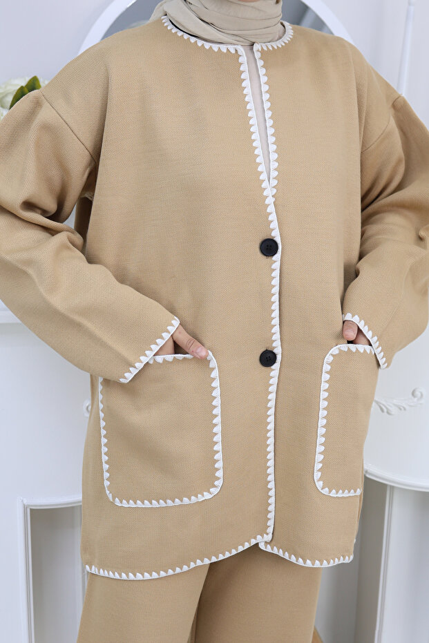 Set de tricotaje brodate - 8