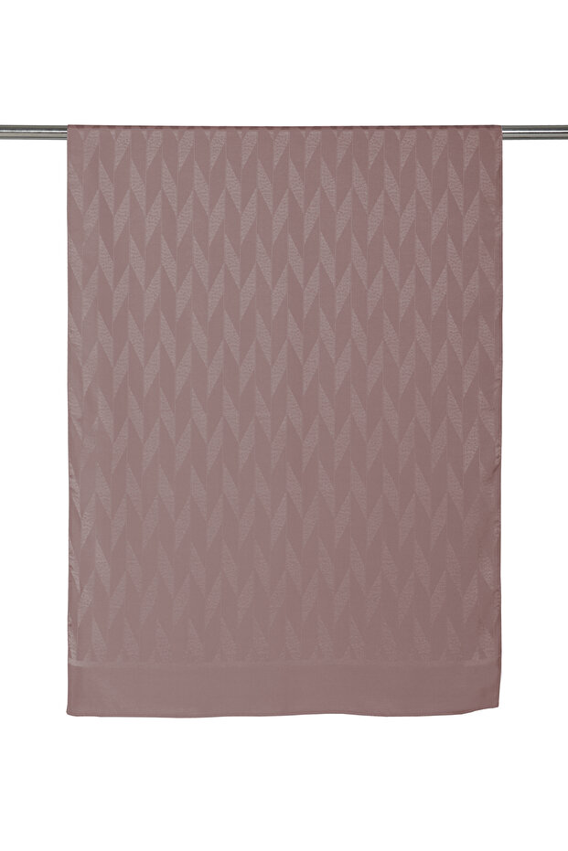 Geometric Pattern Modal Shawl Bitter Brown - 2