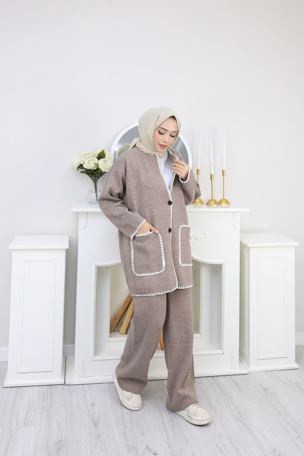 Set de tricotaje brodate - 2