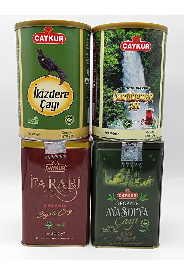 Gift Organic Farabi, Ayasofya, Çamlıhemşin and İkizdere Tea 200 Grx4
