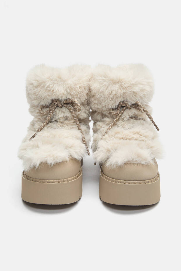 Düz suni kürk bot - 5