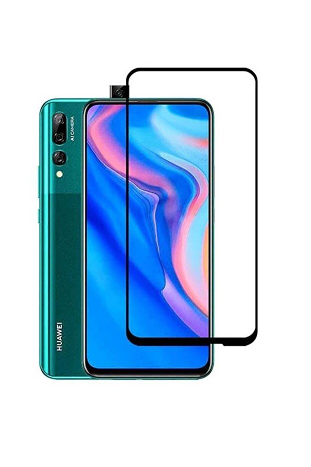 9D Glass Screen Protector For Huawei Y9 Prime 2019 Black/Clear