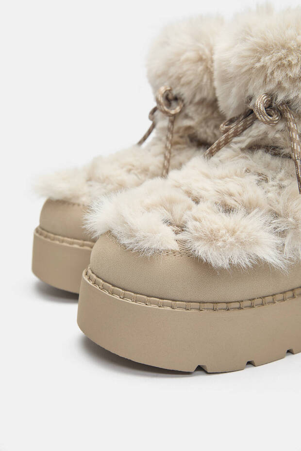 Düz suni kürk bot - 3