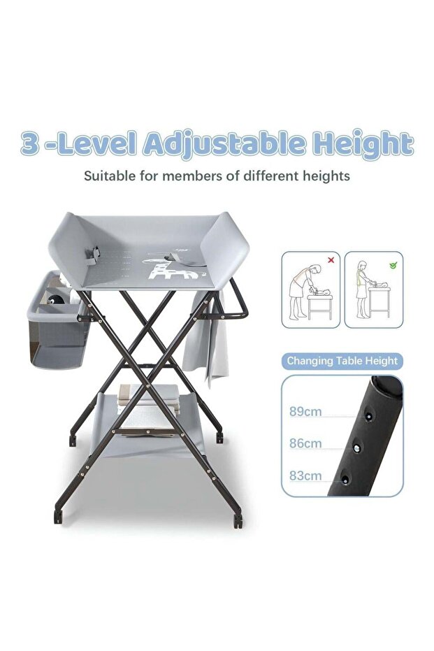 Foldable Changing Table - 2