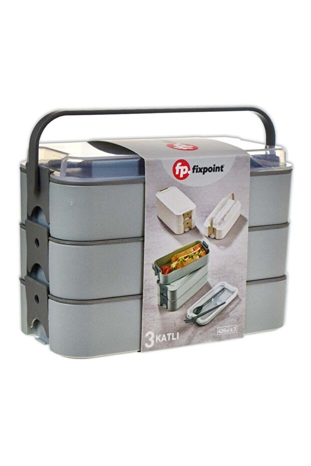 صندوق غداء P-4841 صندوق غداء بثلاث طبقات