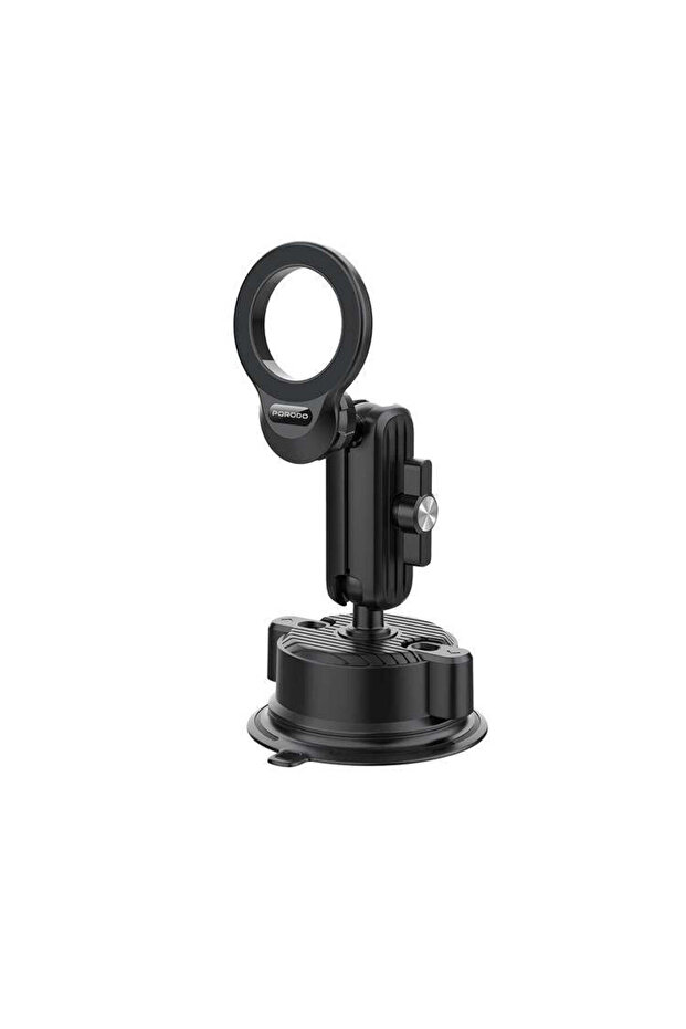 360° Adjustable MagSafe Car Mount with Suction - Black