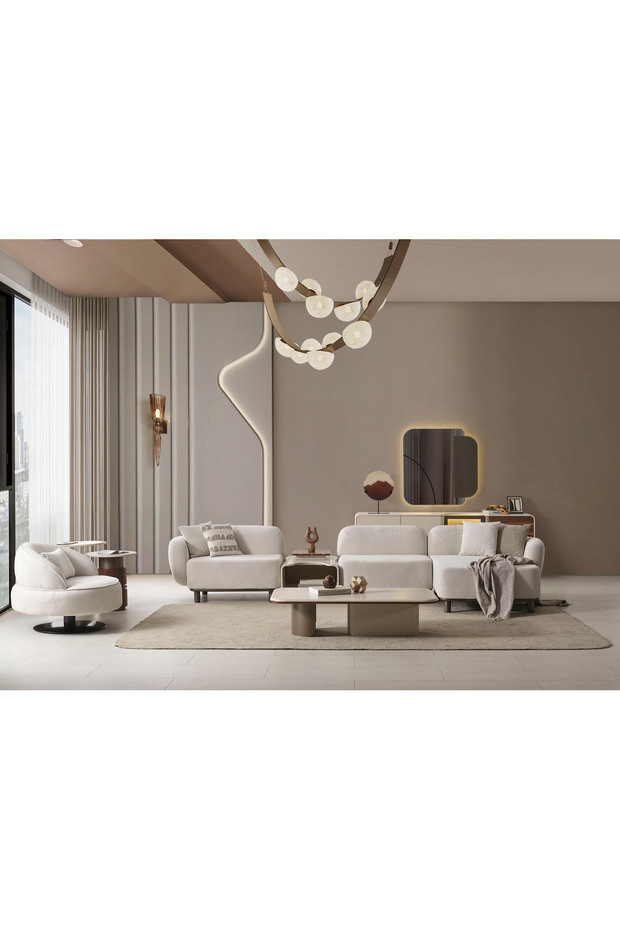 Lucas Modüler Köşe Koltuk 400x165 – Modern Tasarım, Geniş Oturum - 2