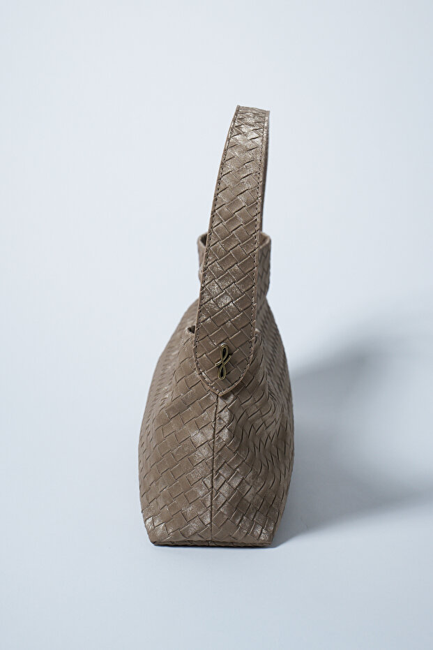 Moss Örgü Çanta Bej - 2