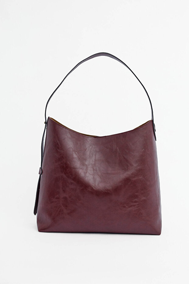 Corly Shopper Bag Burgundy