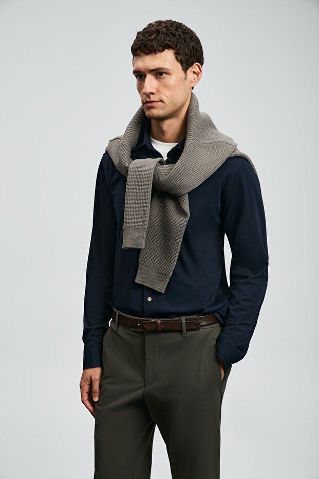 Carl Erkek Basic Gömlek Regular Fit 112010668-26k - 4