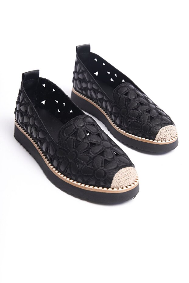 Women's Comfortable Sole Elegant Patterned Daily Ballerina Shoes