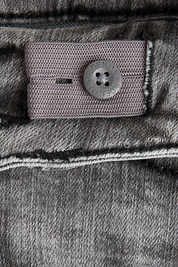 Bootcut Leg Low Jeans - 4