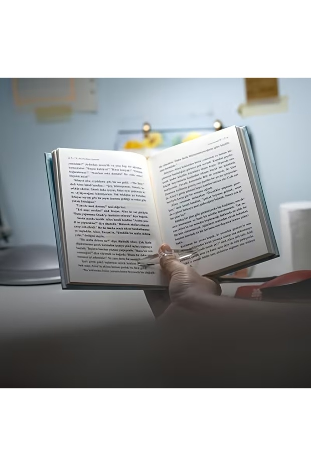 1 Piece Thumb Book Reading Support Bookmark, Teacher Student Writer Friend Gift