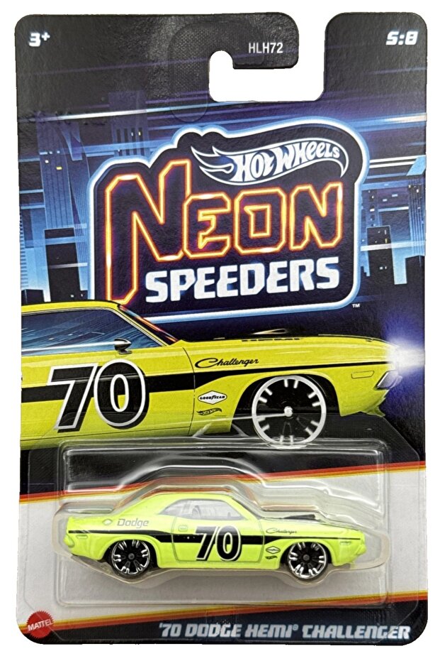 Silver Series 2026 Neon Speeders'70 Dodge Hemi Challenger # 5/8