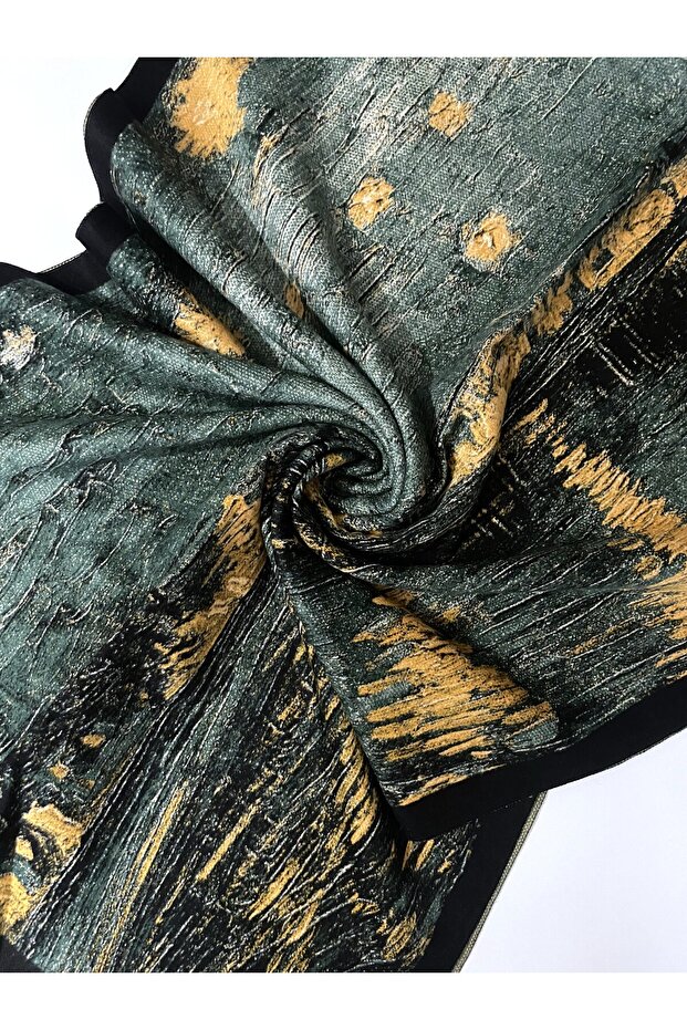 Yakamoz Oil Painting Shawl
