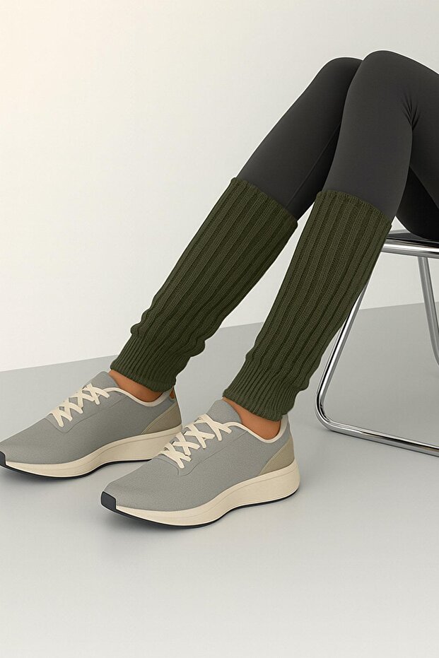 3 Çift Basic Kalın Pamuk Karışımlı Tozluk - 8