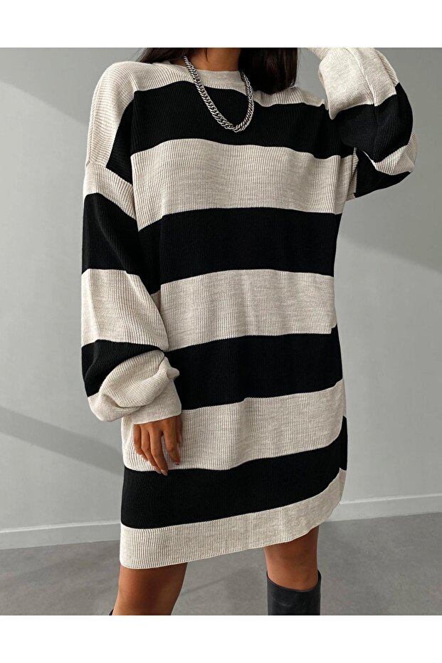 Kadın triko elbise - 4